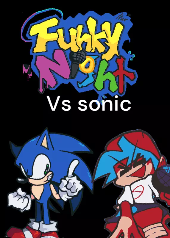 Boyfriend vs sonic by @ultra_sonico123