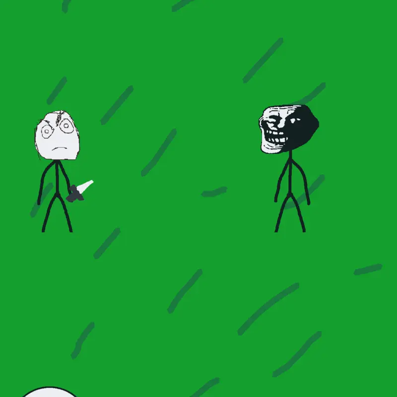 Trollface Battle (Mad Derp) by @KalaniCoding