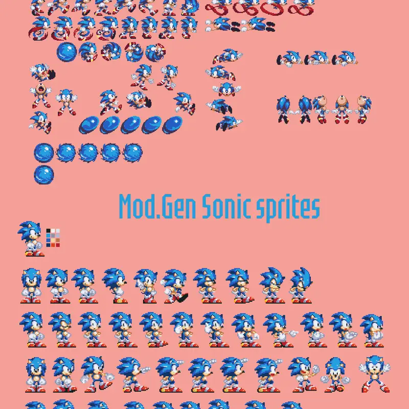 Modgen sprites LOL by @SonicDeLATAM