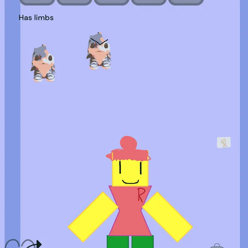 Interactive Jane doe (baby brainrot) by @intern_boy