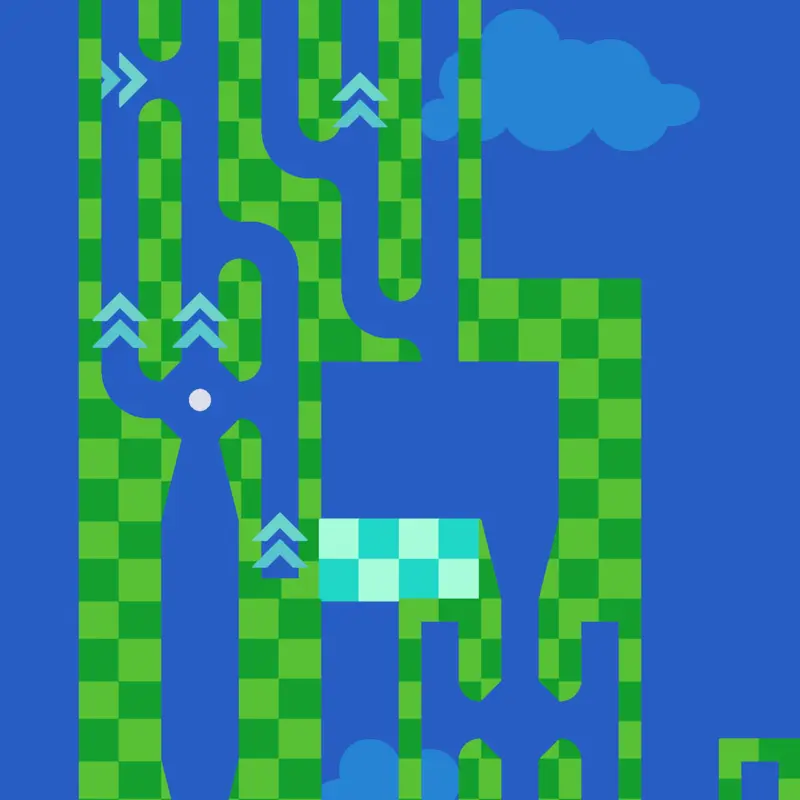 Golf mazice maze by @Arisuhaker