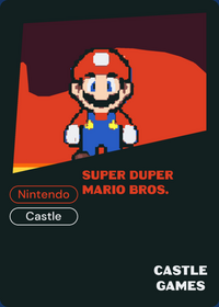super duper Mario bros
