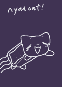 take care of nyan cat ~°→ lololololololollolo...