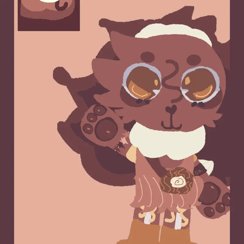 Cocoa is my favorite dandy’s world toon! by @FINNSNO1FAN