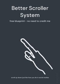 better scrolling system by just like in