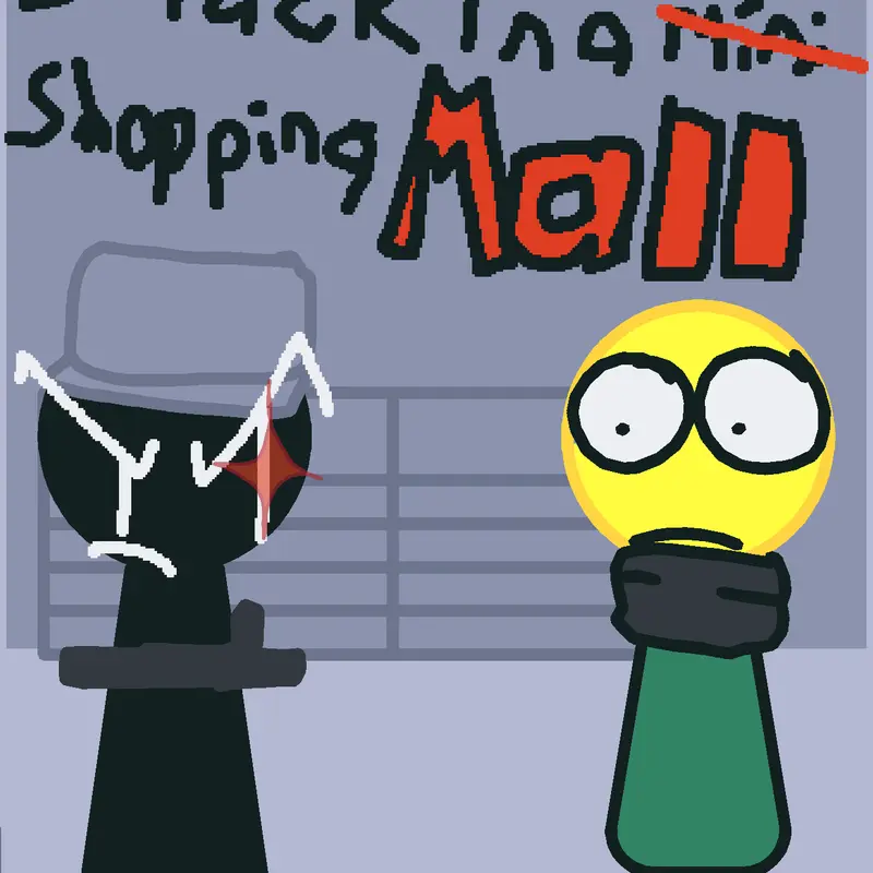 stuck in a shopping mall by @AbangLuthM