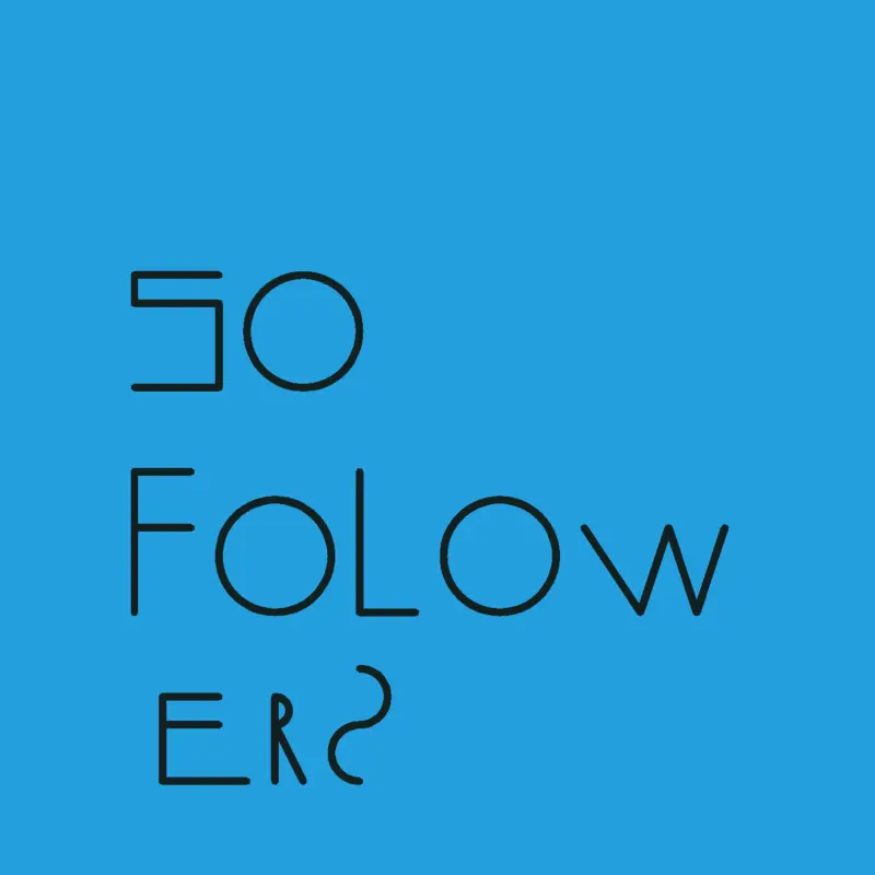 50 followers by @objectflagsfan72