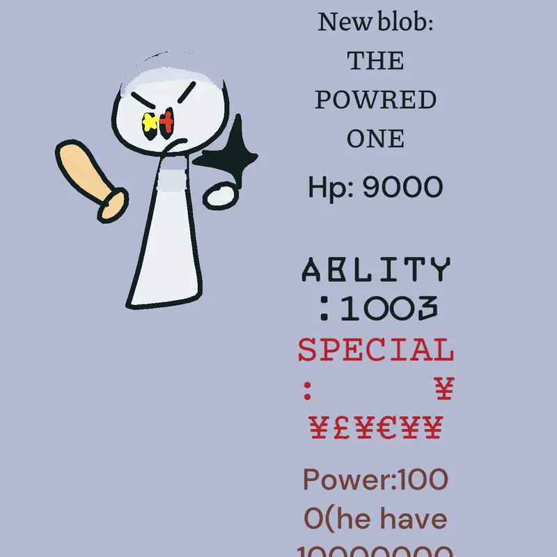 My New blob (not added) by @Kaizer_08