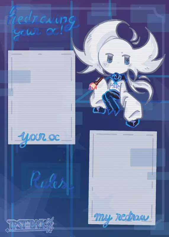Redrawing your oc by @TRST-BACK