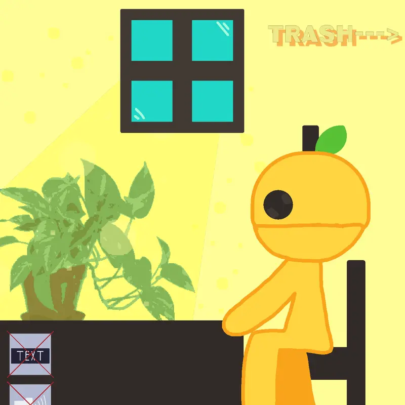 Mango man eating asmr by @DuckBreadProductions