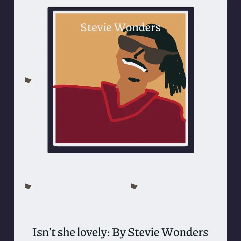 Music(Isn’t she lovely:By Stevie wonders by @ARDEN_2017