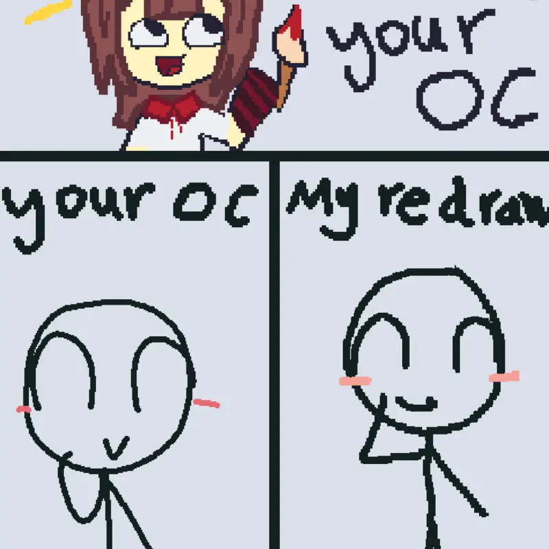 Oc redraw by @young_gold