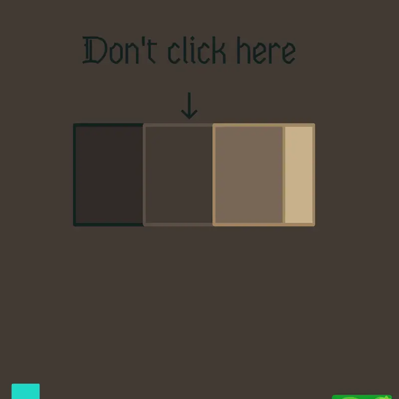 Don't click! by @Rainbowtapir2