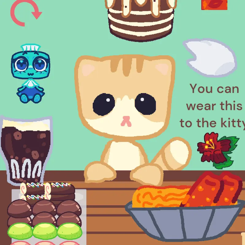 Kitty mukbang by @cupcakesxx