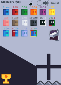 money cube game $