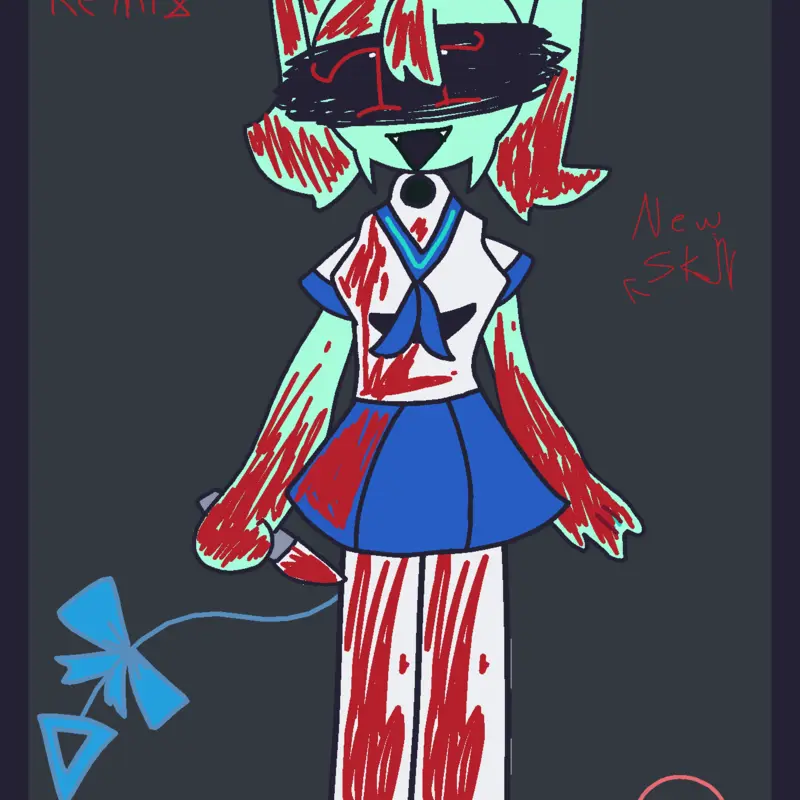 Marina ragdoll deck by @strawberry-_-