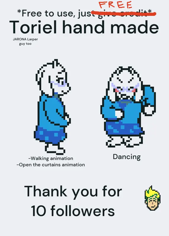 Toriel Assets by @Fox-Company