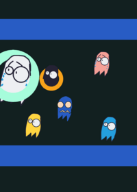 Run away from pac-man!