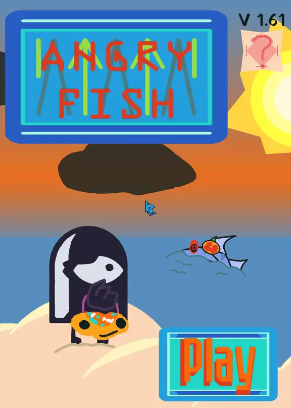 Angry fish by @fish_hamster_Official