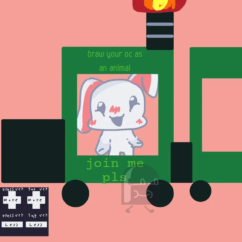animal oc by @Alourahbunny