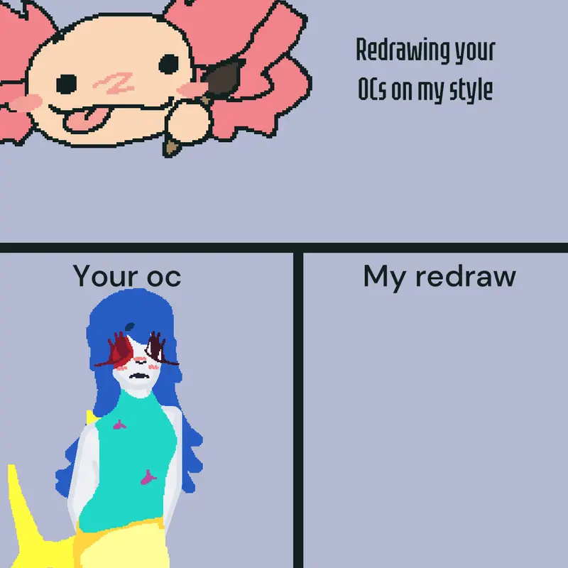 Redraw oc by @InvaderZIR