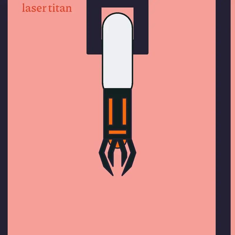 Infected astro laser titan by @laserman