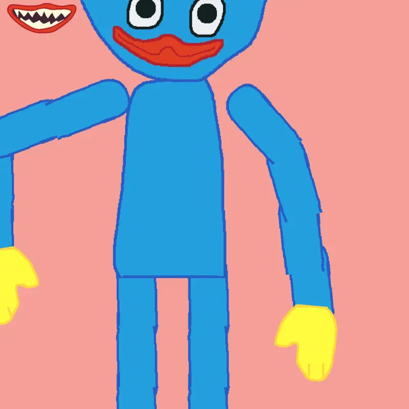 Huggy whuggy radgoll by @you_local_durple
