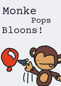 Monke pops bloons
