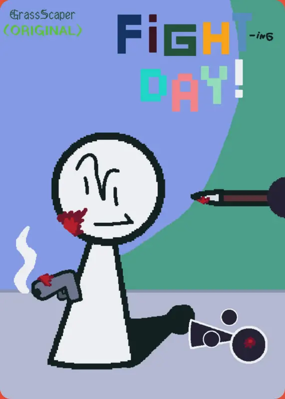 Fighting Day by @hamdogs