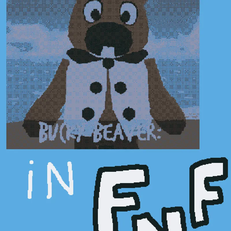 bucky from shipwrecked but fnf lol by @Kermon11