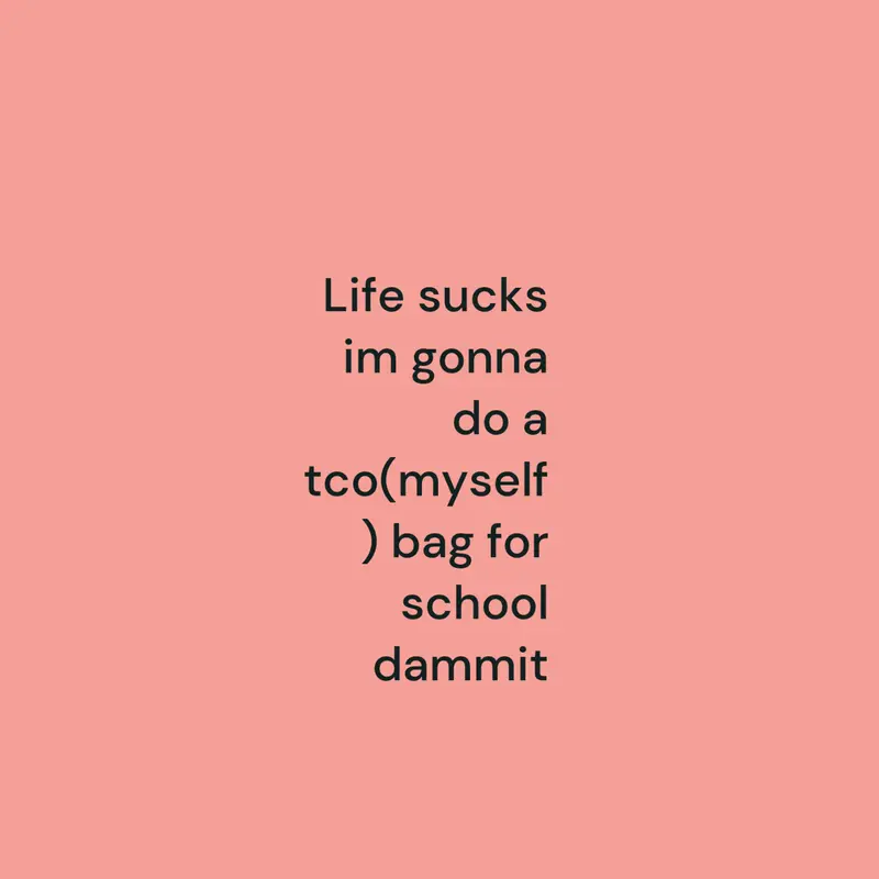 Life sucks by @TheChoosenOne