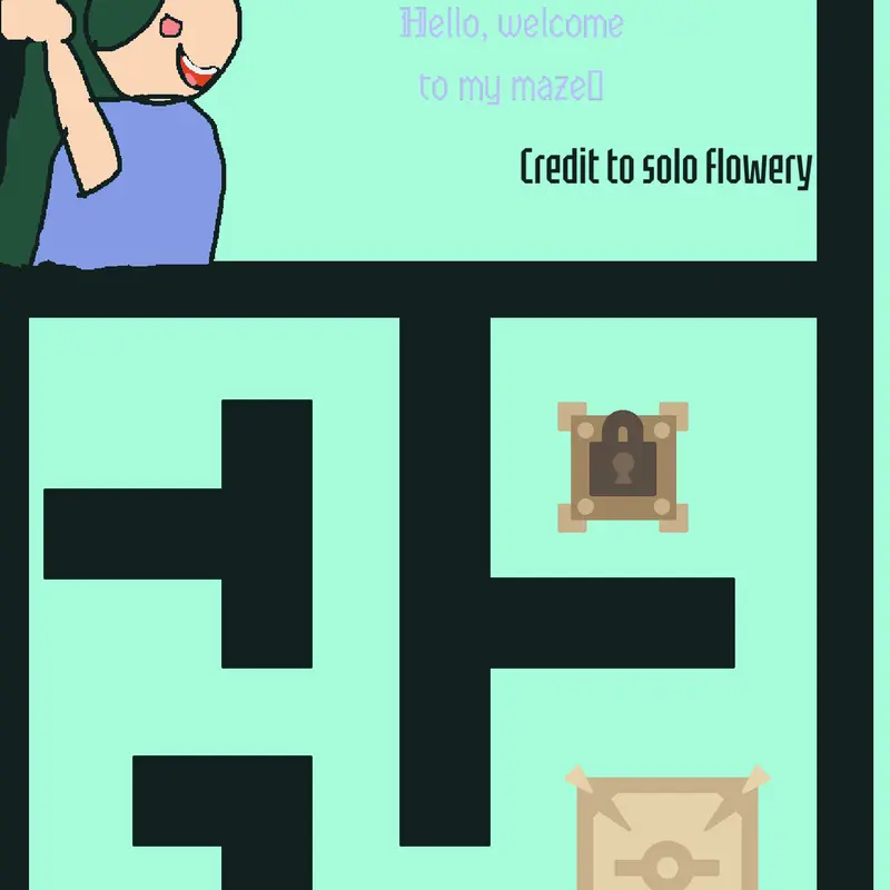 Please try this maze. It will be awesome.￼ by @Randomqueen