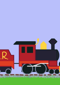 Steam train remix party
