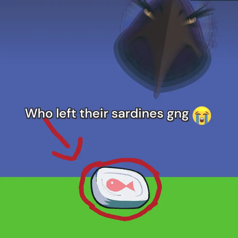 We got bigger sardines to fish 💔 by @LegacyDuding