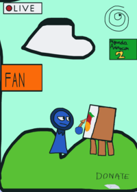 Sprunki pintando en vivo/beta 1.0