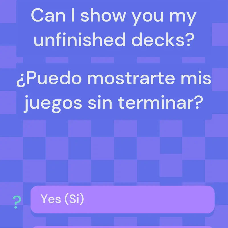 Game by @AbrilRamirez
