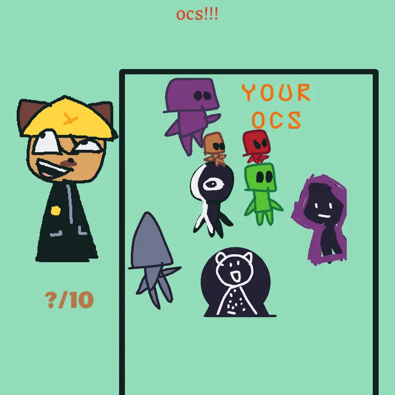 Idk pls rate my ocs by @the_coin