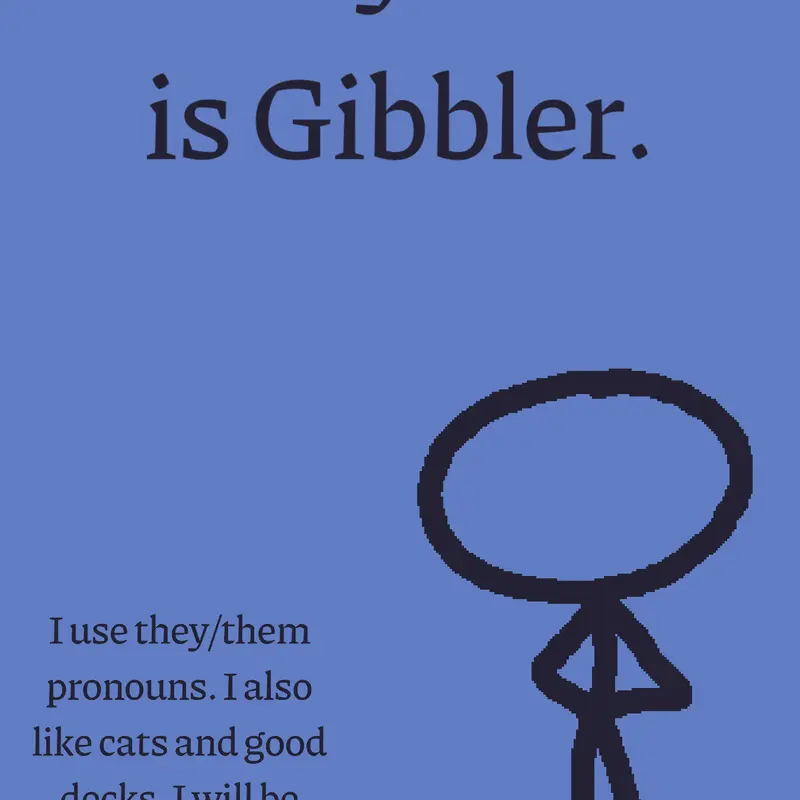 Game by @gibbler
