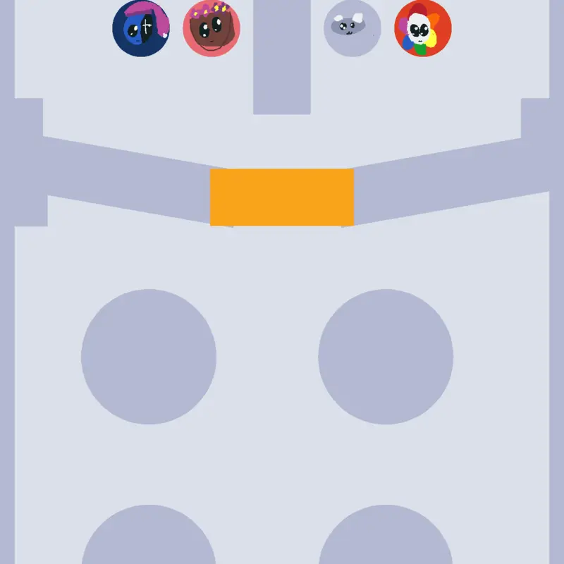 Dandy world marble race by @Kedamonomlooll