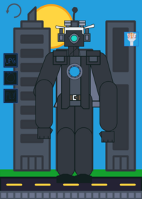 Titan cameraman Ragdoll (NEW CORE BLAST...