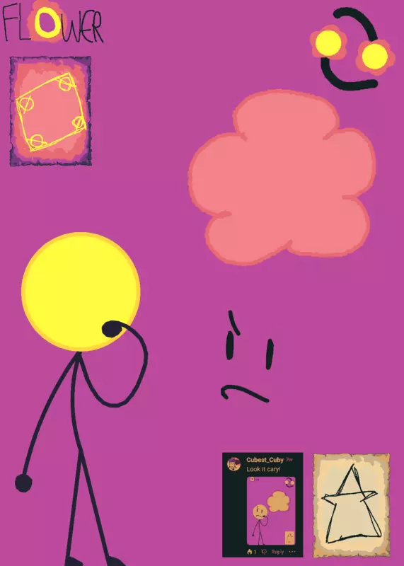 Bfdi puzzle by @epicface_shed