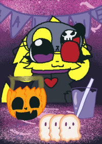 I made a halloween deck!~🍬✨️