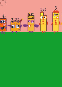 Numberblocks party 6(floor is lava 2)