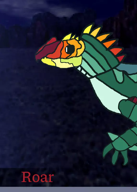 Dinosaur by @thealphaFrieslololol