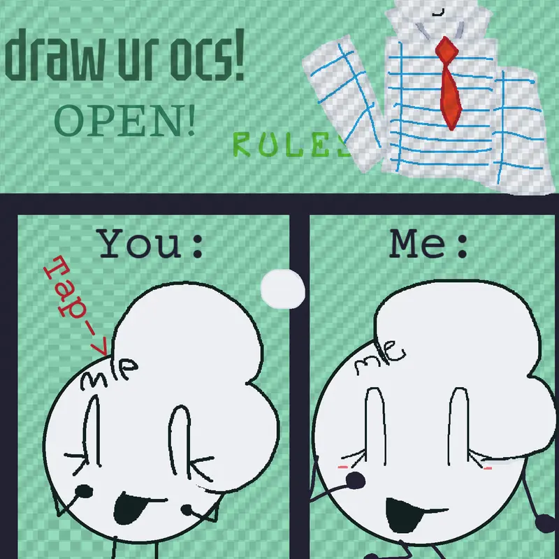Drawing ocs by @T3rT3rr