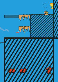 Stick figure platformer Color Edition