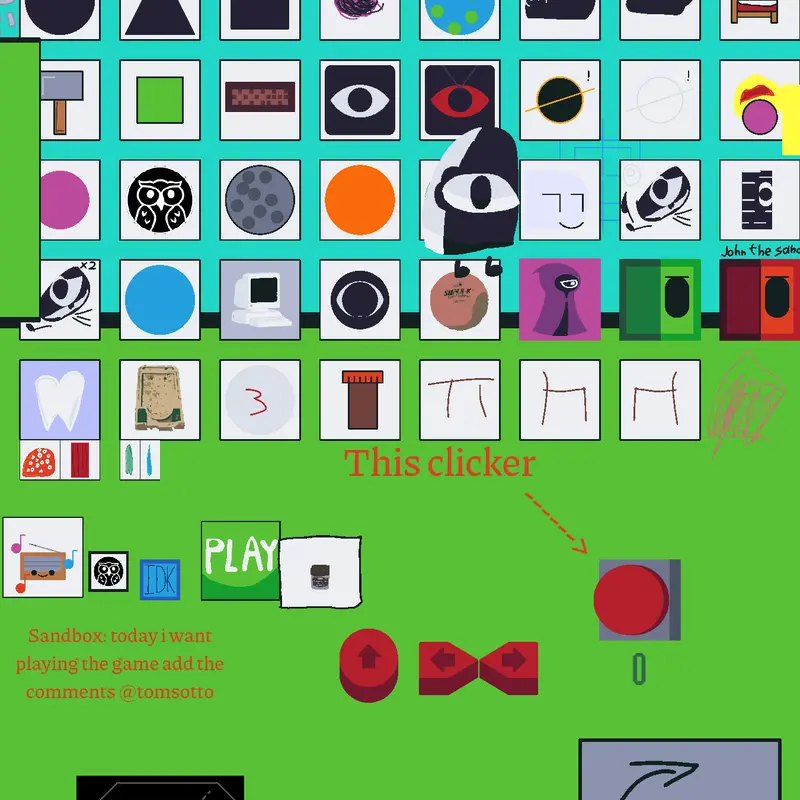 Sandbox game of the character by @TomSotto