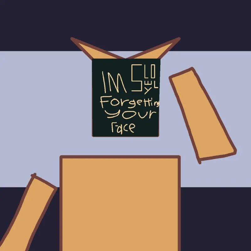 Im slowly forgetting your face by @Encry