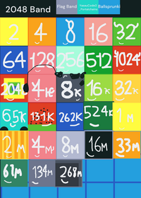 2048 Tiles Band but the Sound is Literally...