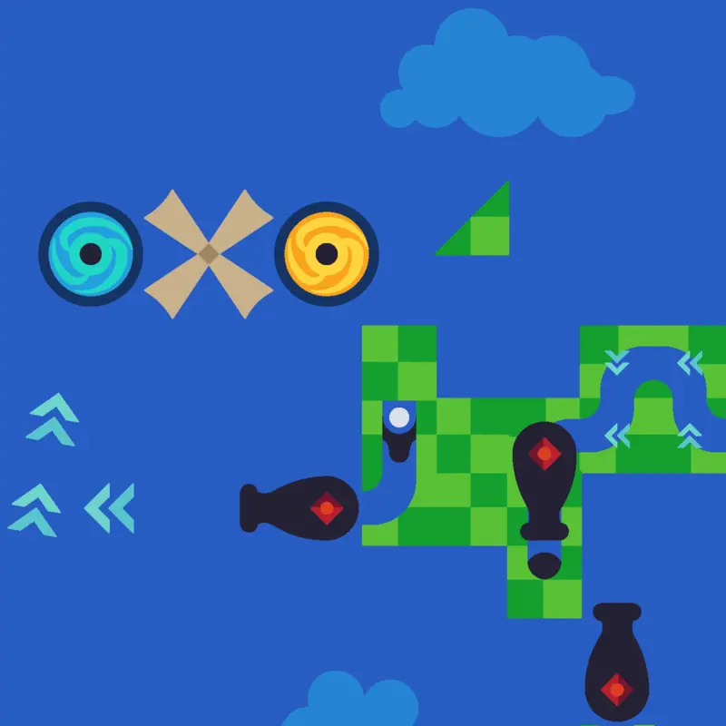 Auto golf by @fish_stuidos